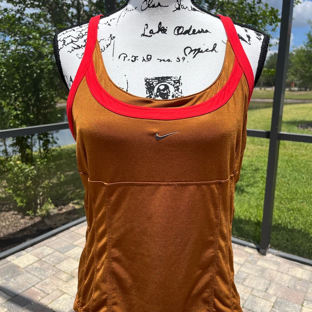 Nike Dry Fit Racerback Workout Shirt Sz L